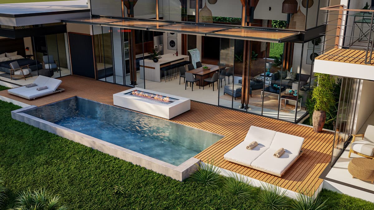 Villa pool